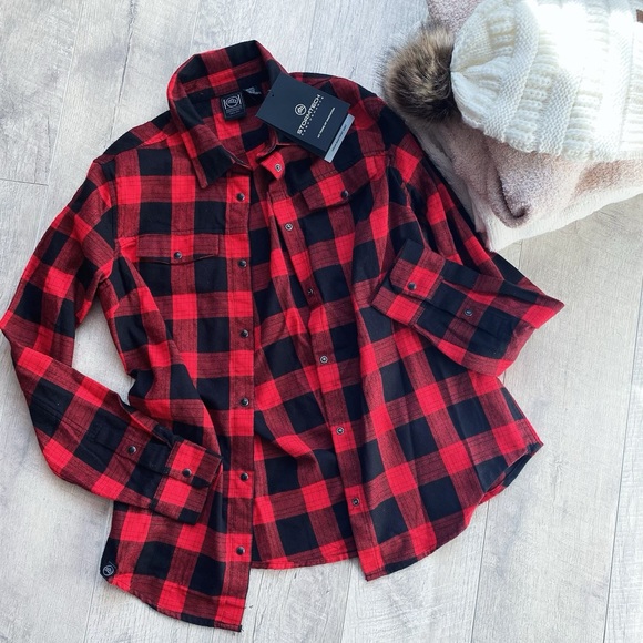 Stormtech Performance Logan snap front plaid shirt - Picture 7 of 9